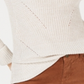 Style & Co Women's Marled Knit Sweater Light Brown Size -Petite S