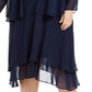 SL Fashions Women's Embellished Dress & Jacket Blue Size 24W