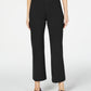 Charter Club Women's Cropped Wide Leg Pants Black Size 14
