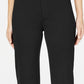 Charter Club Women's Cropped Wide Leg Pants Black Size 14