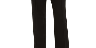 Alfani Women's High Waist Pleated Wide Leg Pants Black Size 6