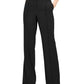 Alfani Women's Pintuck Tummy Control Trousers Black Size 0 Petite