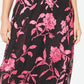 Alfani Women's Floral Print A Line Skirt Pink Size 10 Petite