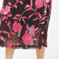 Alfani Women's Floral Print A Line Skirt Pink Size 10 Petite