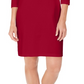 Karen Scott Women's Sport Cotton Hardware Dress Red Size Small