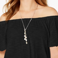 Style & Co Women's Convertible Off The Shoulder Top Black Size X-Small