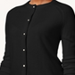 Karen Scott Women's Luxsoft Button Cardigan Black Size Petite XL