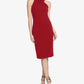Rachel Roy Women's Halter Sheath Dress Red Size X-Large