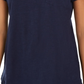 Style & Co Women's Cotton Crew Neck T-Shirt Blue Size Small
