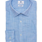 Ryan Seacrest Distinction Men's Slim Stretch Non Iron Dress Shirt Blue Size 18