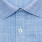 Ryan Seacrest Distinction Men's Slim Stretch Non Iron Dress Shirt Blue Size 18