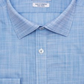 Ryan Seacrest Distinction Men's Slim Stretch Non Iron Dress Shirt Blue Size 18