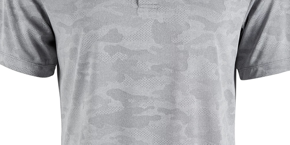 Attack Life Men's Fitness Workout Polo Gray Size Small
