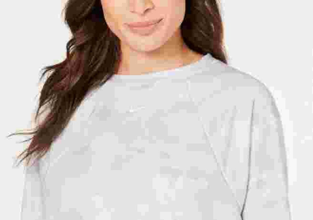 Nike Women's Rebel Dri-Fit Crewneck Pullover Charcoal Size Small