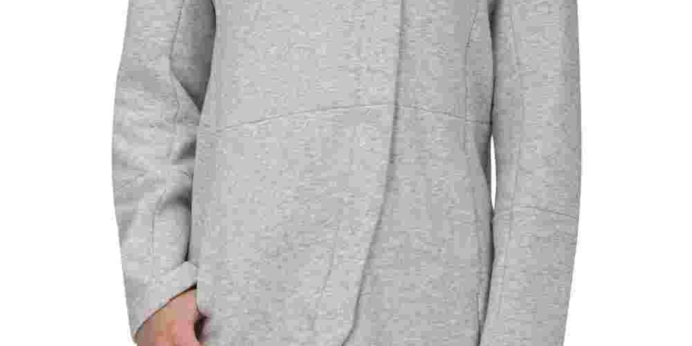 Hurley Women's Winchester Fleece Jacket Gray Size Large