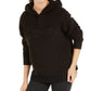 Calvin Klein Women's Performance Logo Fleece Hoodie Black Size Small