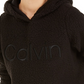 Calvin Klein Women's Performance Logo Fleece Hoodie Black Size Small