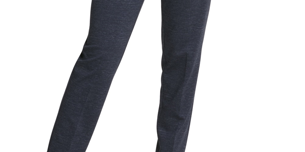 DKNY Women's Straight-Leg Dress Pants Navy Size 14 Petite