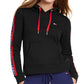 Tommy Hilfiger Women's Sport Logo Hoodie Black Size Medium