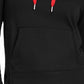 Tommy Hilfiger Women's Sport Logo Hoodie Black Size Medium