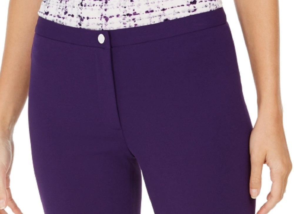 Calvin Klein Women's Highline Skinny Pants Purple Size 16