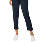 Style & Co Women's Pull On Cuffed Utility Pants  Dark Blue Size 18