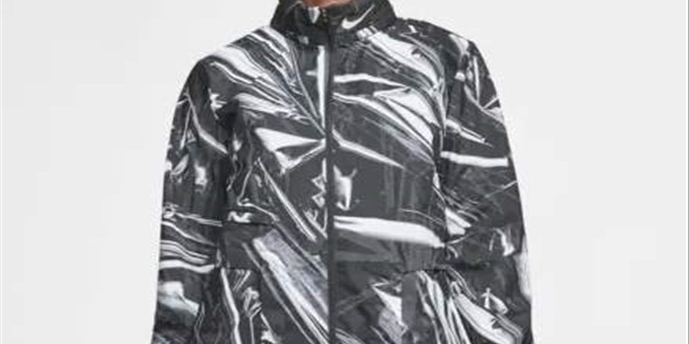 Nike Women's Fitness Running Athletic Jacket Black Size Small