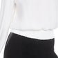 Bar III Women's Smocked Top White Size X-Small