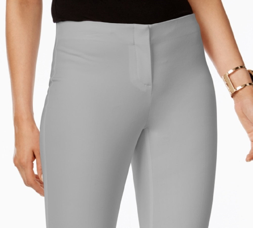 Alfani Women's Cropped Pants Gray Size 4 Petite