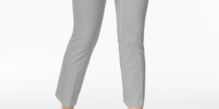 Alfani Women's Cropped Pants Gray Size 4 Petite