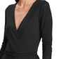 Ralph Lauren Women's Belted Long Sleeve V Neck Jumpsuit Black Size 12