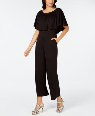 Thalia Sodi Women's Triple Threat Jumpsuit Black Size X-Large