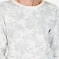 Karen Scott Women's Printed Long Sleeve Sweatshirt Eggshell Size -Petite S