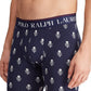 Ralph Lauren Men's Stretch Jersey Boxer Briefs Blue Size Small