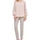 Calvin Klein Women's Sheer Bell-Sleeve Blouse Pink Size X-Large