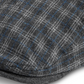 Levi's Men's Plaid Flat Top Ivy Hat Gray Size Regular