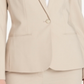 Calvin Klein Women's One Button Blazer Brown Size 10