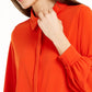 Alfani Women's Button up Shirt Orange  Size -M