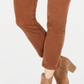 Style & Co Women's Corduroy Tummy Control Pants Brown Size 12