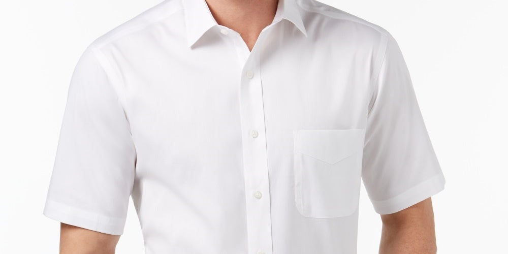 Charter Club Men's Cashmere Crew Neck Cardigan White Size 15.5