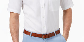 Charter Club Men's Cashmere Crew Neck Cardigan White Size 15.5