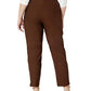 Alfred Dunner Women's Allure Slimming Stretch Pants Brown Size 6 Petite