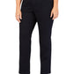 Style Co. Women's Solid Tummy Control Straight Leg Jeans Blue Size 22