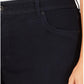 Style Co. Women's Solid Tummy Control Straight Leg Jeans Blue Size 22