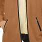 Charter Club Women's Milano Cotton Completer Sweater Brown Size Petite Small