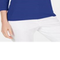 Karen Scott Women's Cotton Scoop Neck Top Blue Size Petite XL