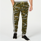 Ideology Men's Drawstring Camouflage Pants Green Size X-Large
