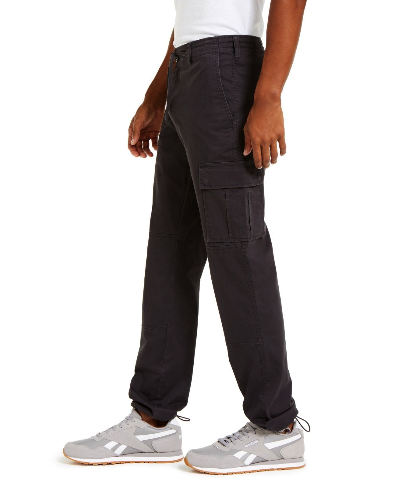 Sun + Stone Men's Hybr Cotton Jogger Pants Dark Lead Size 31X32