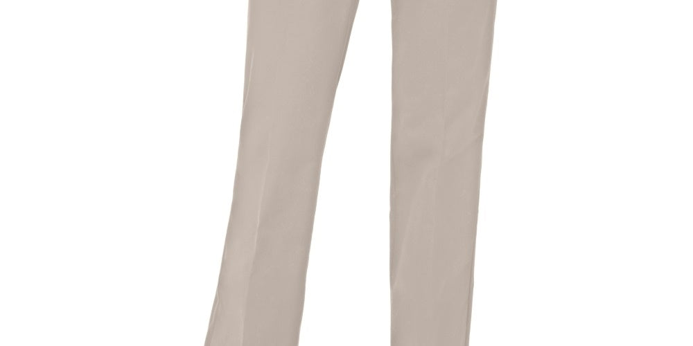 Charter Club Women's Tummy Control Trouser Beige Size 18