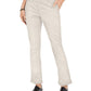 Style & Co Women's Cotton Bootcut Chino Pants Beige Size 18